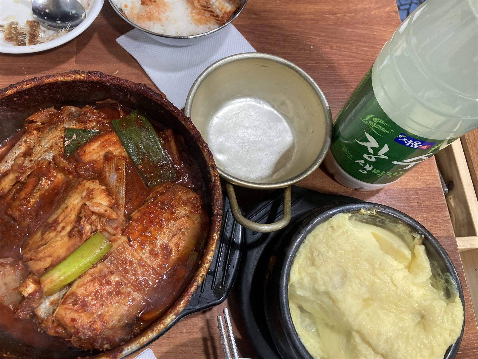 호남식당 — 남대문 갈치조림 골목의 한 집, 계란찜과 낮술 막걸리까지
