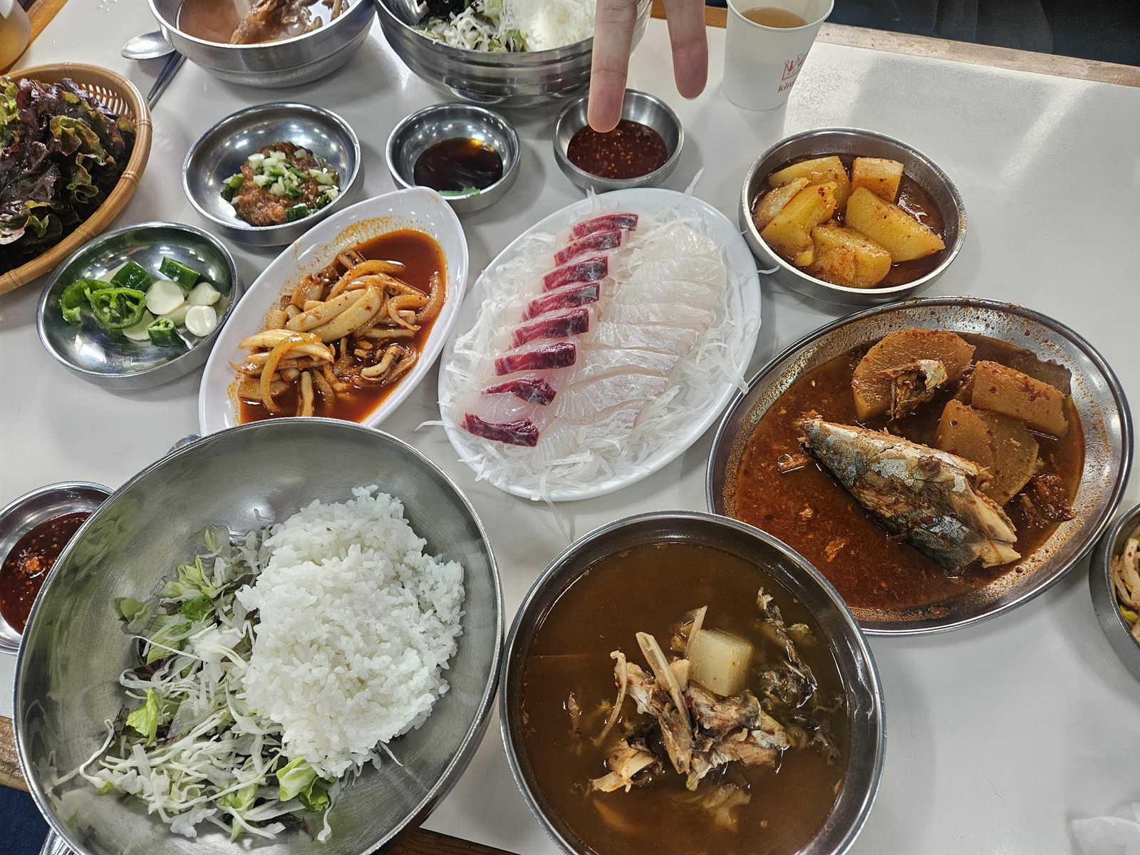 막내횟집 — 평일 점심에만 나오는 14,000원 회정식, 남대문시장