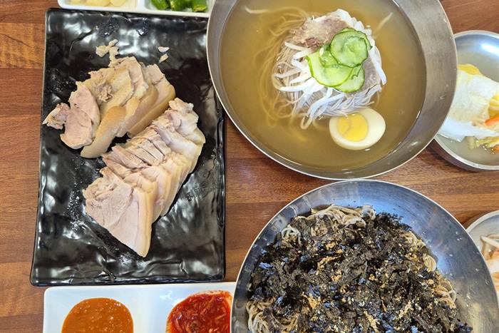 애월리순메밀막국수 — 들기름·물막국수·수육 다 시켜본 솔직한 감상