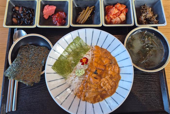 우니담 애월 — 우니 덮밥이 메인인 성게 요리 전문점, 달큰하지만 양은 아쉬웠다